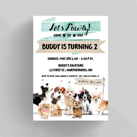 Puppy-Party-Invitation