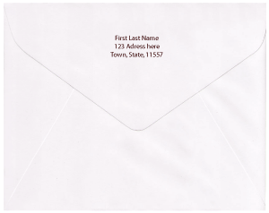 Personalized Envelopes