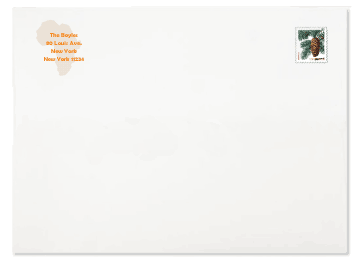 Personalized Envelope