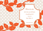 Asian Motif Invitation